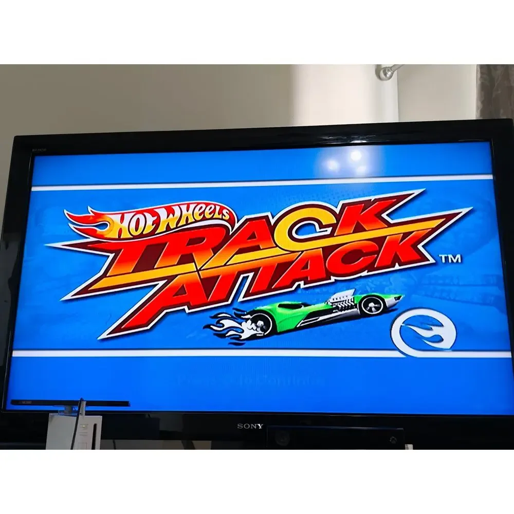 Hot Wheels Track Attack Nintendo Wii Disc Only Tested
